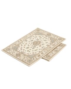 Naschmarkt 3 Piece Paisley Ivory Area Rug Set (synthetic illustration; no displayed measurements)