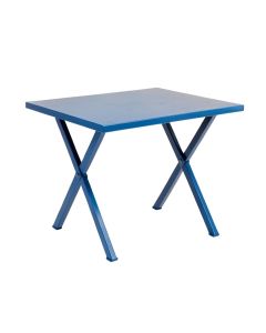 Aspen Bridge Patio Table - Blue (synthetic illustration; no displayed measurements)