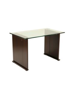Jerome Glass Top Desk (synthetic illustration; no displayed measurements)