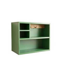Lake Dell Wall-Mounted Entryway Organizer Shelf - Green (synthetic illustration; no displayed measurements)