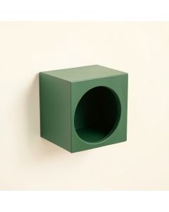 Heath Canyon Wall-Mounted Cat Perch - Green (synthetic illustration; no displayed measurements)