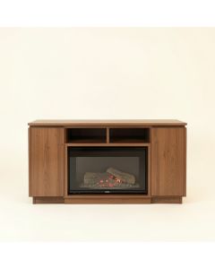 Tansey Tv Stand For Tvs Up To 78 '' With Fireplace Included (synthetic illustration; no displayed measurements)
