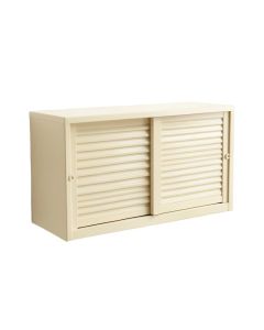 Reed Bluff Wall-Mounted Entry Cabinet - Cream (synthetic illustration; no displayed measurements)