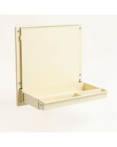 Hill Dale Empty Wall-Mounted Tool Organizer Panel - Cream (synthetic illustration; no displayed measurements)