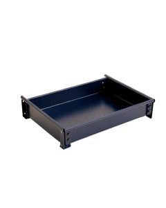 Aspen Field Empty Under-Desk Cable Tray - Navy