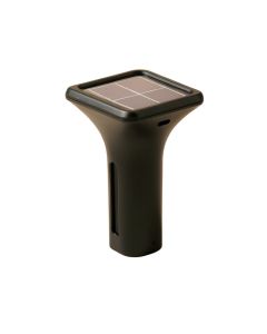 Black Solar Powered Integrated Led