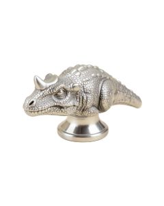 1 1/2 '' Length Styracosaurus Dinosaur Knob (synthetic illustration; no displayed measurements)