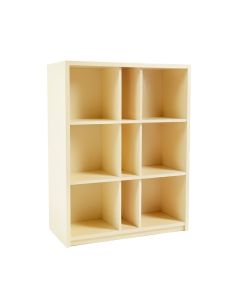 Ash Dale Freestanding Bookcase - Cream (synthetic illustration; no displayed measurements)