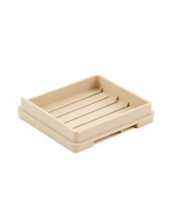 Laurel Canyon Empty Under-Desk Cable Tray - Beige (synthetic illustration; no displayed measurements)