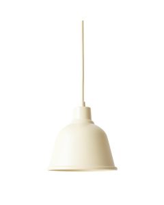 Dawn Bridge Pendant Light Suspended From One Plain Cable - Cream (synthetic illustration; no displayed measurements)