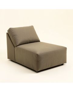 Sectional Microfibra Box Cushion Chaise Lounge Slipcover (synthetic illustration; no displayed measurements)