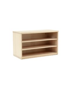 Summit Arc Low Bookcase - Beige