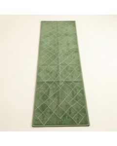 Field Crest Narrow Runner Rug - Green (synthetic illustration; no displayed measurements)