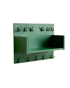 Stone Dale Wall-Mounted Entryway Organizer Shelf - Green