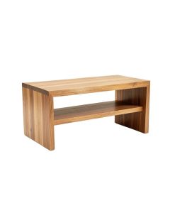 Wood Shoe Bench (synthetic illustration; no displayed measurements)
