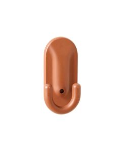 Glen Bridge Wall-Mounted Robe Hook - Terracotta (synthetic illustration; no displayed measurements)