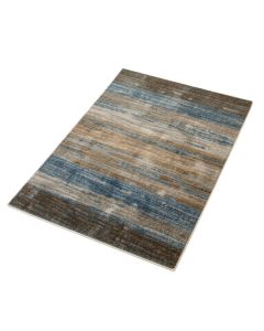 Elizardo Ombre Blue/Gray/Brown Area Rug