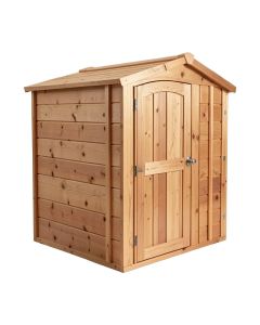 Outdoor 3 Ft. W X 2 Ft. D Solid Wood Lean-To Storage Shed