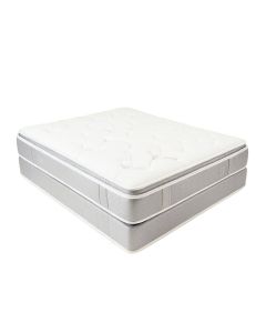 Grand Award Silver Cushion 12.5 '' Medium Gel Memory Foam Mattress And Box Spring Set