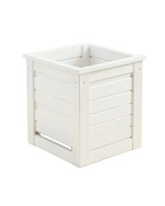 Heath Canyon Closed Garden Compost Bin - White