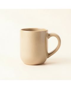 Cove Bend Ceramic Mug - Beige (synthetic illustration; no displayed measurements)