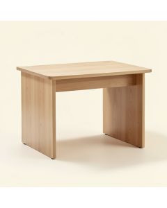 Adalayah Solid Wood Desk (synthetic illustration; no displayed measurements)