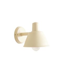 Meadow Bluff Wall Sconce Mounted On A Plain Wall - Cream (synthetic illustration; no displayed measurements)