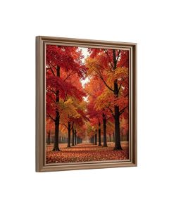 Autumn Trees I By Conrad Knutsen Framed Painting Print