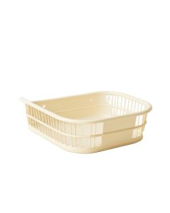 Brook Falls Empty Under-Desk Cable Tray - Ivory