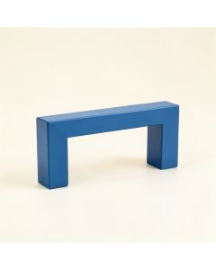 River Crossing Cabinet Handle Without Packaging - Blue (synthetic illustration; no displayed measurements)