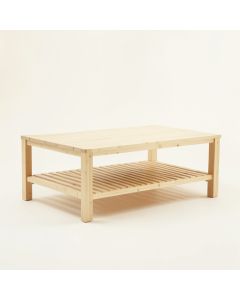 Summit Bluff Coffee Table - Ivory (synthetic illustration; no displayed measurements)