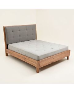 Curtrina Twin Tufted Upholstered Platform Bed (synthetic illustration; no displayed measurements)