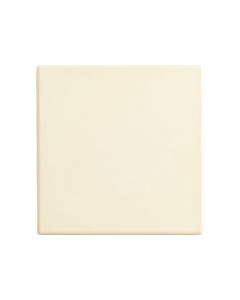 Aspen Bend Uninstalled Square Decorative Tile - Cream