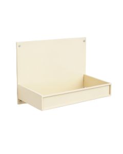 Vale Crossing Empty Wall-Mounted Tool Organizer Panel - Cream