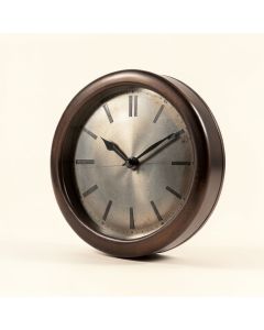 Cyndra Oversized Industrial Loft Metal 30 '' Wall Clock (synthetic illustration; no displayed measurements)