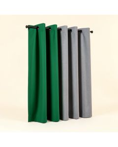 Rotteck Geometric Room Darkening Grommet Curtain Panels (synthetic illustration; no displayed measurements)