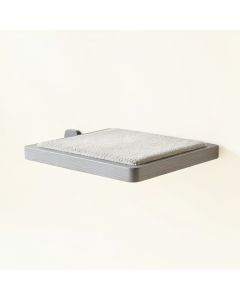 Olive Dell Wall-Mounted Cat Perch - Gray (synthetic illustration; no displayed measurements)