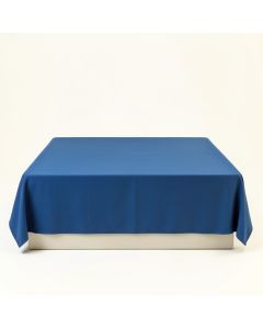 Elm Dell Flat Bed Sheet - Blue (synthetic illustration; no displayed measurements)