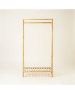 Dune Crest Empty Garment Rack - Cream (synthetic illustration; no displayed measurements)