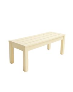 Sage Arc Indoor Bench - Cream (synthetic illustration; no displayed measurements)