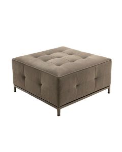 Kennedy 28 '' Wide Tufted Square Standard Ottoman (synthetic illustration; no displayed measurements)