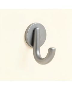 Juniper Bend Wall-Mounted Robe Hook - Gray (synthetic illustration; no displayed measurements)