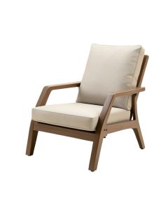 Berard All Weather Outdoor Patio Chair With Cushion (synthetic illustration; no displayed measurements)