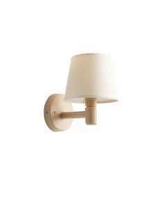 Field Bridge Wall Sconce Mounted On A Plain Wall - Beige (synthetic illustration; no displayed measurements)
