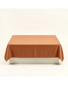 Moss Dale Flat Bed Sheet - Terracotta (synthetic illustration; no displayed measurements)