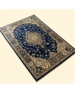 Varian Oriental Navy Area Rug (synthetic illustration; no displayed measurements)