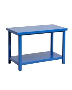 Aspen Crest Empty Workshop Workbench - Blue (synthetic illustration; no displayed measurements)