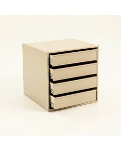 Hazel Bluff Small-Parts Storage Drawer Cabinet - Beige (synthetic illustration; no displayed measurements)
