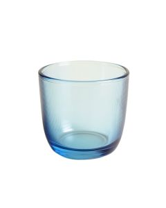 Dune Bend Empty Candle Holder - Blue (synthetic illustration; no displayed measurements)