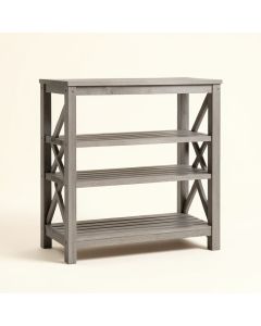 Briar Branch Empty Seed-Starting Shelving Unit Without Lights - Gray (synthetic illustration; no displayed measurements)